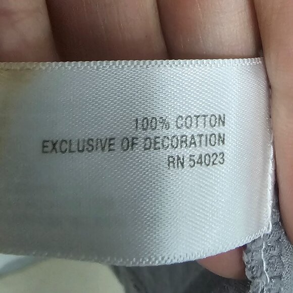 Old Navy Gray Y2K Tank Rosette Fairy Whimsigoth Goth Grunge Cami L - Picture 8 of 10